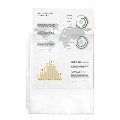 Avery Economy Clear Sheet Protectors (75183)