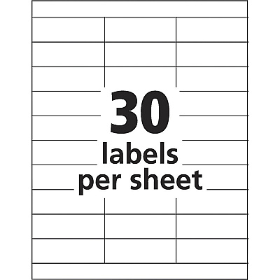 Avery Pearlized Address Labels (08215)