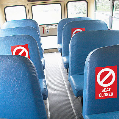 Avery Surface Safe SEAT CLOSED Chair Decals (AVE83076)