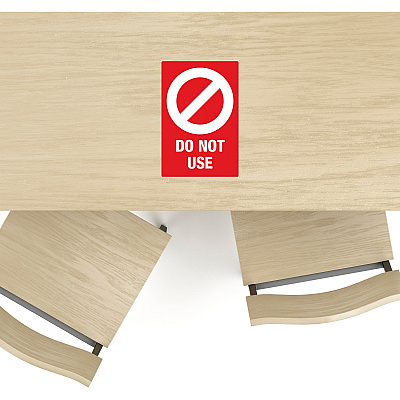 Avery Surface Safe DO NOT USE Table & Chair Decals (AVE83078)