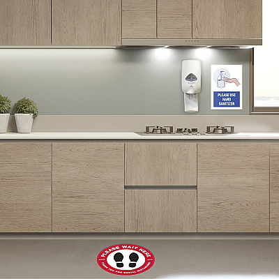 Avery Surface Safe USE HAND SANITIZER Wall Decals (AVE83179)