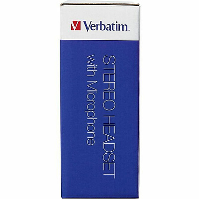 Verbatim Stereo Headset with Microphone (VER70721)