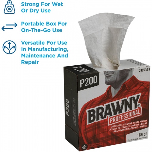 Brawny Professional P200 Disposable Cleaning Towels (2905003)