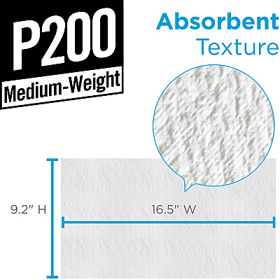 Brawny Professional P200 Disposable Cleaning Towels (GPC2905003)