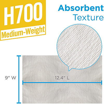 Brawny Professional H700 Disposable Cleaning Towels (GPC29322)