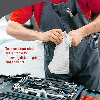Wypall Power Clean X70 Medium Duty Cloths (KCC55300)