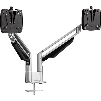 Novus CLU Duo 990+4019+000 Mounting Arm for Monitor - Silver (9904019000)