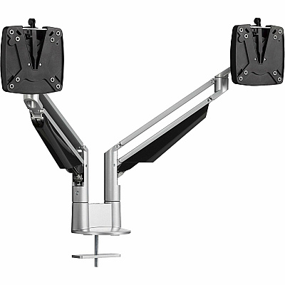 Novus CLU Duo 990+4019+000 Mounting Arm for Monitor - Silver (9904019000)