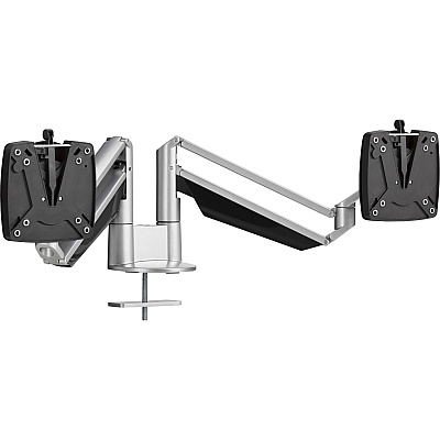 Novus CLU Duo 990+4019+000 Mounting Arm for Monitor - Silver (9904019000)