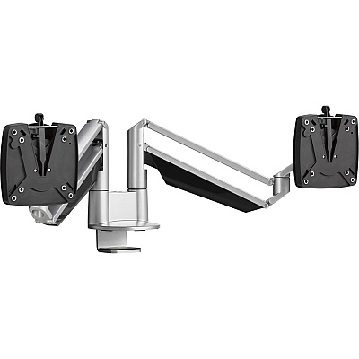Novus CLU Duo 990+4019+000 Mounting Arm for Monitor - Silver (9904019000)