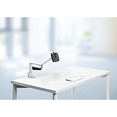 Novus CLU Duo 990+2019+000 Mounting Arm for Monitor - Silver (9902019000)