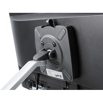 Novus CLU Duo 990+2019+000 Mounting Arm for Monitor - Silver (9902019000)