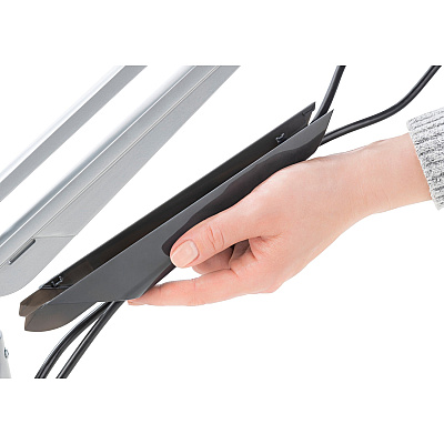 Novus CLU Duo 990+2019+000 Mounting Arm for Monitor - Silver (9902019000)