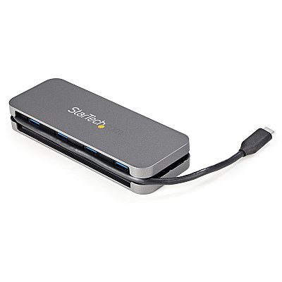 StarTech 4 Port Usb C Hub 5gbps - 4a - 11in Cable (HB30CM4AB)