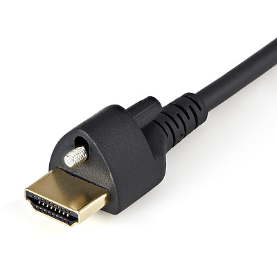 StarTech 2m6ft Hdmi Cable With Locking Screw 4k (HDMM2MLS)