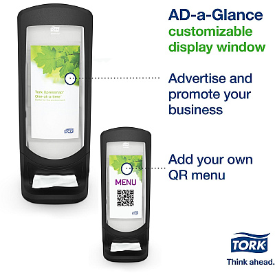 Tork Xpressnap Stand Napkin Dispenser Black N4 (TRK6332000)