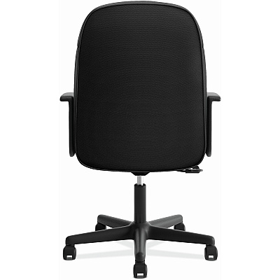 HON High-Back Executive Chair | Center-Tilt | Fixed Arms | Black Fabric (BSXVL601VA10)