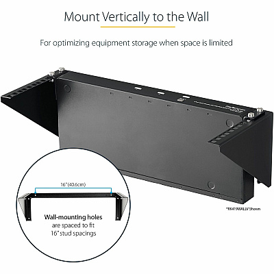 StarTech 5u Vertical Wall Mount Rack/network Rack (RK519WALLV)