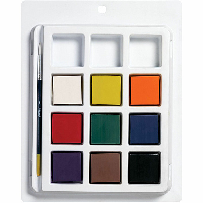 Prang Tempera Cakes Paint Kit (DIXX80900)