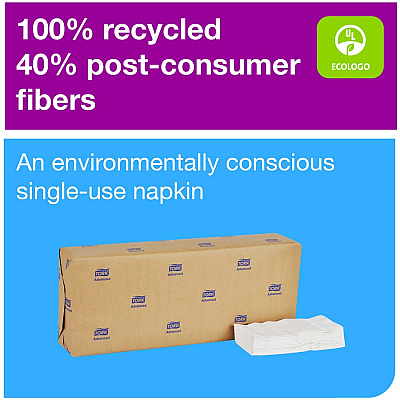 Tork White Dinner Napkin (TRKNP310A)