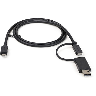 StarTech 3ft Hybrid Usb-c Cable W/ Usb-a Adapter (USBCCADP)