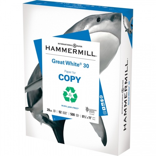 Hammermill Great White 30 Copy Paper - White (86710)