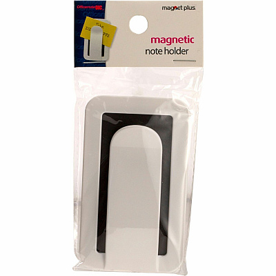 Officemate MagnetPlus Magnetic Envelope and Note Holder, White (OIC92551)