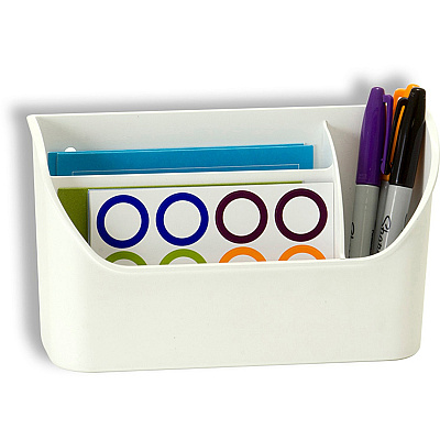 Officemate MagnetPlus Magnetic Organizer, White (OIC92550)