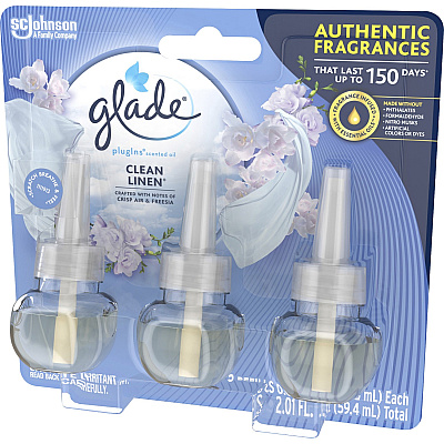 Glade Plug-In Warmers Linen Air Refill (SJN322826)
