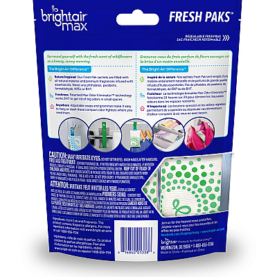 BRIGHT Air Fresh Pak Sachets (BRI900610)