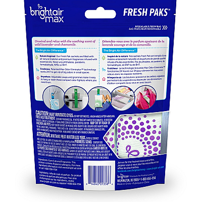 BRIGHT Air Fresh Pak Sachets (BRI900611)