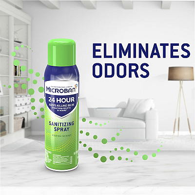 Microban Professional Microban 24 Hour Sanitizing Spray (PGC48774)