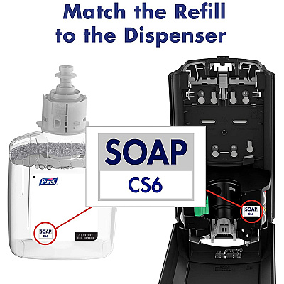 PURELL CS6 Refill Healthy Soap Mild Foam (GOJ657402CT)