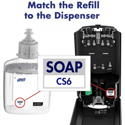 PURELL CS6 Refill Healthy Soap Mild Foam (657402CT)