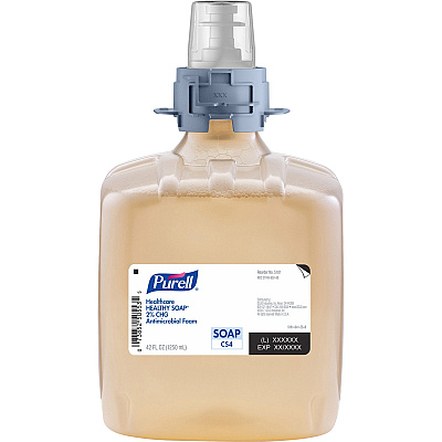 PURELL CS4 Healthcare Foam Handwash 2% CHG Antimicrobial Foam Refill (GOJ518103)