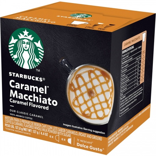 Starbucks Pod Caramel Macchiato Dolce Gusto Coffee (94273)