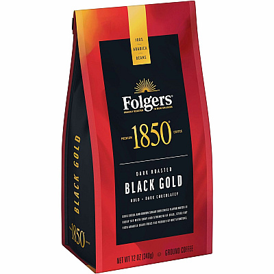 1850 Ground Black Gold Coffee (FOL60516EA)