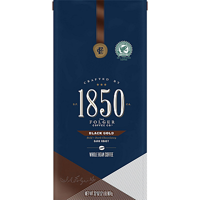 1850 Whole Bean Black Gold Coffee (FOL21522)