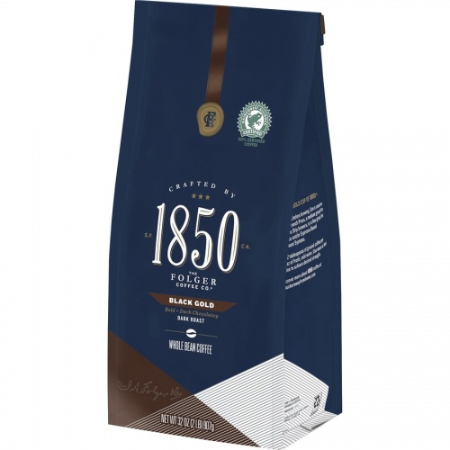 Folgers Whole Bean 1850 Black Gold Coffee (21522)
