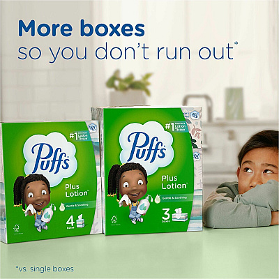 Puffs Plus Lotion Facial Tissue (PGC39363PK)