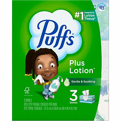 Puffs Plus Lotion Facial Tissue (PGC39363PK)