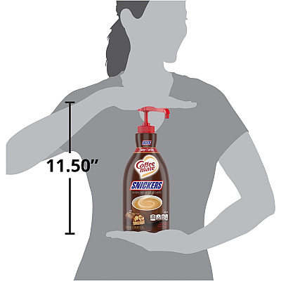 Coffee-mate Coffee-mate Snickers Flavored Liquid Creamer Pump Bottle (NES97955)