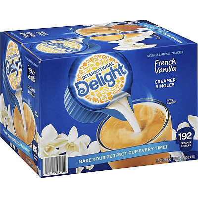 International Delight French Vanilla Liquid Creamer Singles (ITD101521)