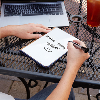 Quartet Portable Glass Dry-Erase Pad (QRTQ090GDPB01)