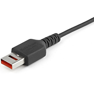 StarTech Usb-a To Micro Usb Secure Charging Cable (USBSCHAU1M)