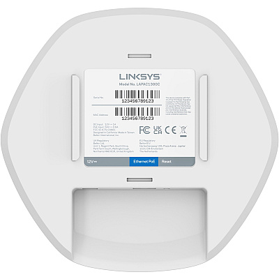 Linksys Cloud Managed AC1300 WiFi 5 Indoor Wireless Access Point TAA Compliant (LNKLAPAC1300C)