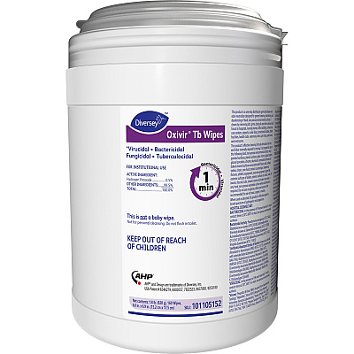 Diversey Oxivir Tb Disinfectant Cleaner Wipes (DVO101105152)