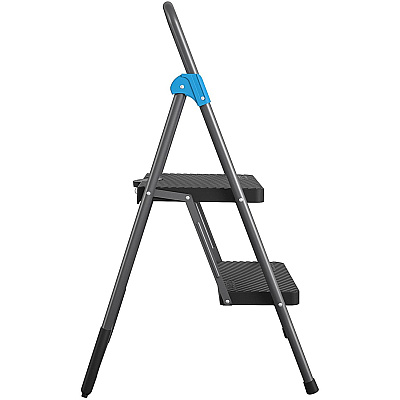Cosco Steel 2-step Folding Step Stool (CSC11829GGB)