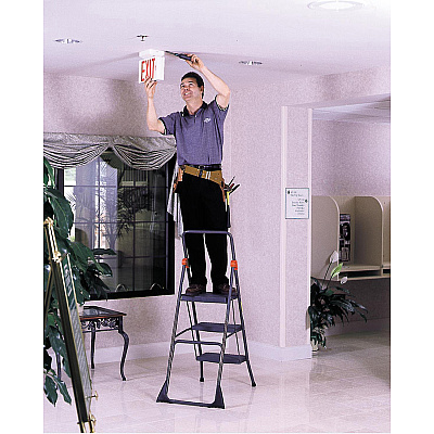 Cosco Steel 3-step Folding Step Stool (CSC11839GGO)