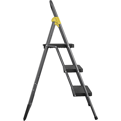 Cosco Steel 3-step Folding Step Stool (CSC11839GGO)